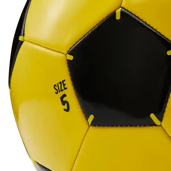 Kipsta Balón de Fútbol First Kick de 12 Años o Más Amarillo Talla 5