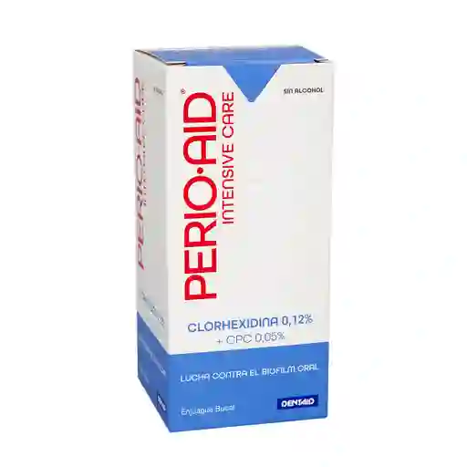 Perio-Aid Antiséptico (0.12 %/0.05 %) Enjuague Bucal sin Alcohol