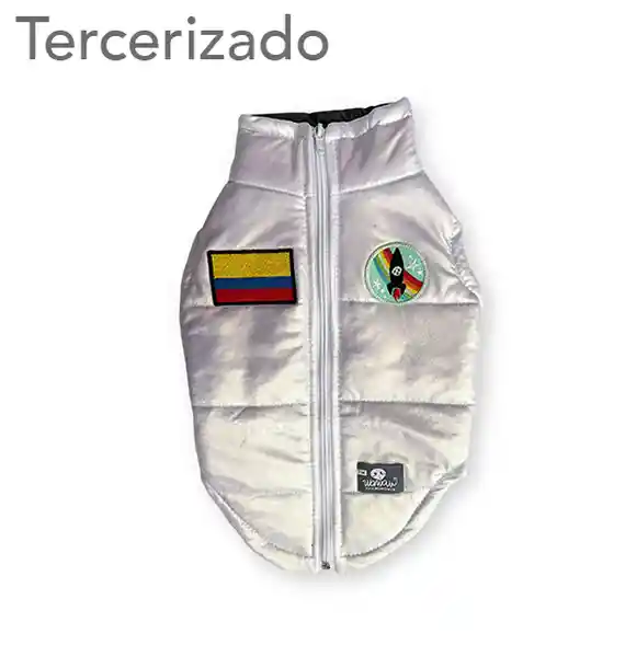 Disfraz Para Mascota Chaleco Astronauta Tornasol M