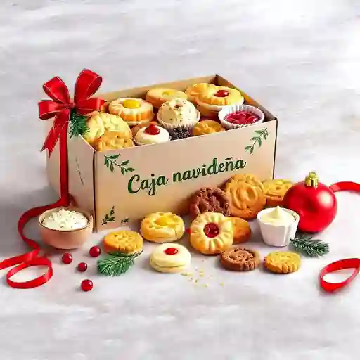 Caja navideña x 20unidades