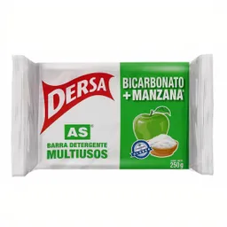 Dersa Jabon Barra Detergente Multiusos Bicarbonato y Manzana 