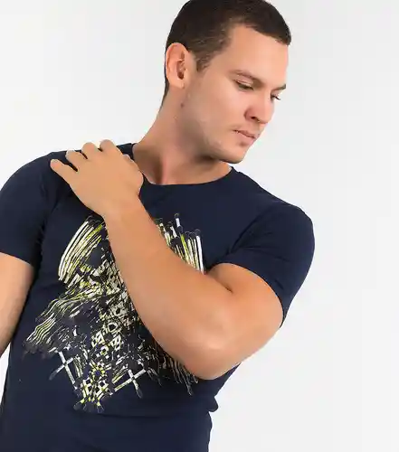 Unser Camiseta Azul Oscuro Talla S 8196