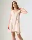 Vestido Mujer Amarillo Talla S 672G001_AMA120704 Americanino