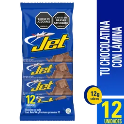 Jet Chocolatina con Leche y Lamina de Colección