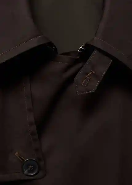 Chaqueta Parka Tango Chocolate Talla M Hombre Mango