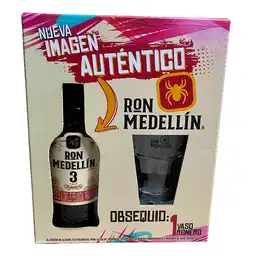 Medellín Estuche Ron 3 Años