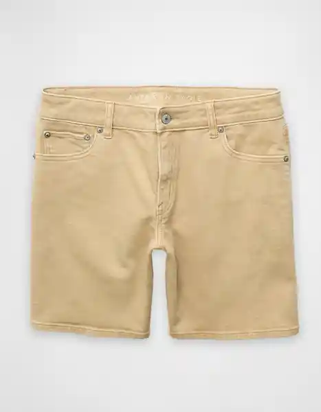 Short Mujer Beige Talla: 4 8346212 American Eagle