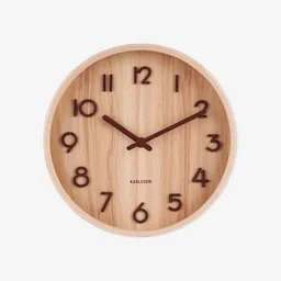 Inkanta Reloj de Pared Madera