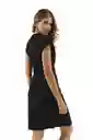 Ragged Vestido Santorini Color Negro Talla S