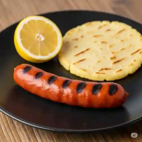 Chorizo Antioqueño con Arepa