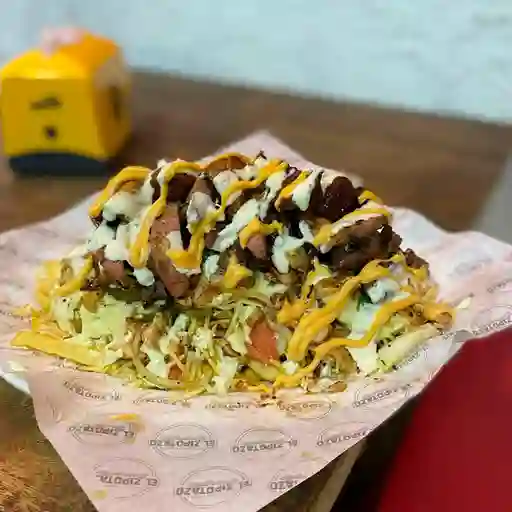 Salchipapa Combinada