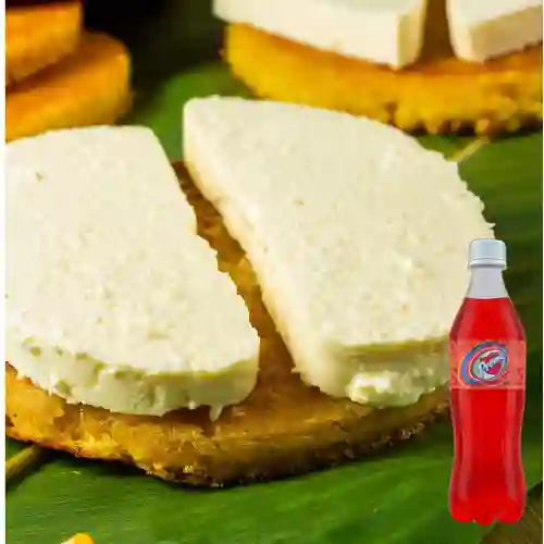 Combo Arepa de Chocolo con Quesito + Premio