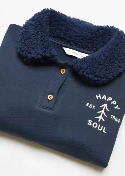 Sudadera Soul Navy Talla 66 Niños Mango