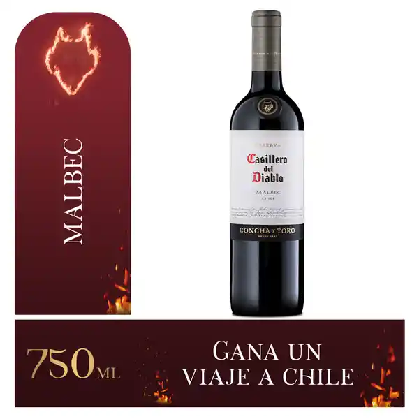 Casillero Del Diablo Vino Tinto Malbec