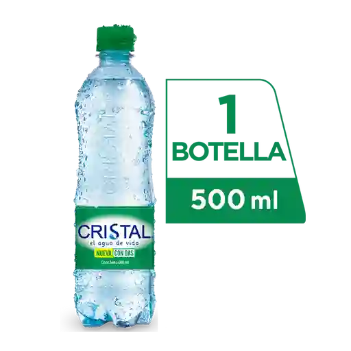 Cristal con Gas 500 ml