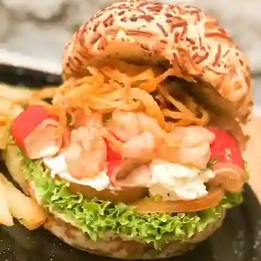 Coral burger