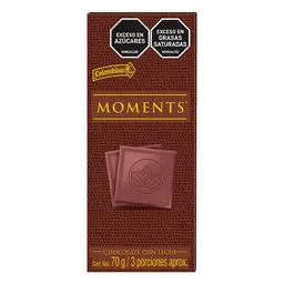 Moments Tableta de Chocolate con Leche