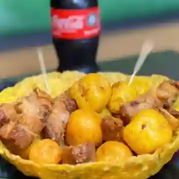 Chicharrón Carnudo