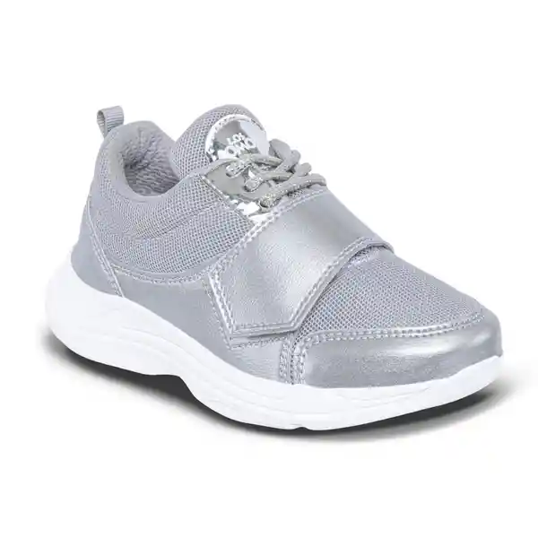 Los Gomosos Tenis Nannys Niña Plata Talla 29