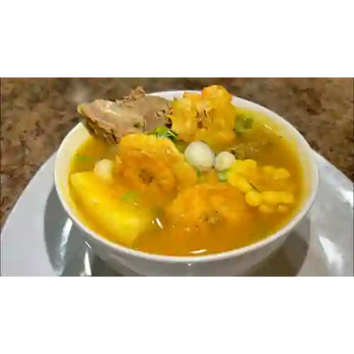 Sopa de Patacón con Arroz