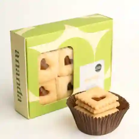 Alfajores con Arequipe Sin Gluten 0%Azúc
