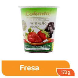Yogur de Búfala Fresa Colanta X 170 g