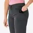 Pantalón De Senderismo Nh500 Regular Para Mujer Talla 46 Gris