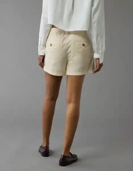 Short Mujer Beige Talla: 4 8255106 American Eagle