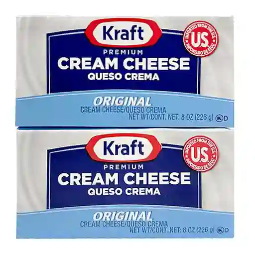 Kraft Queso Crema 4 Unidades / / 8 Oz