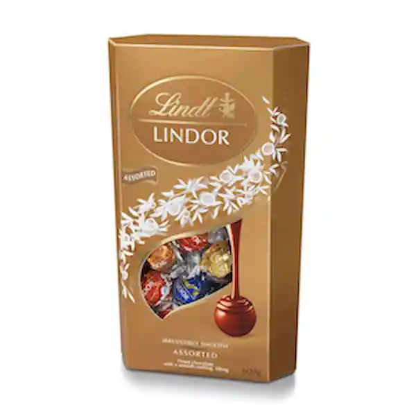 Lindor Bombón de Chocolate Sabores Surtidos Caja