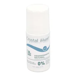 Crystal Alum Desodorante Natural Alumbre y Aceites Roll On