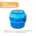 Caja Bento Redonda Serie Disney Lilo & Stitch 110 mL Miniso
