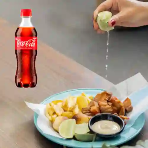 Combo Chicharrones + Coca Cola Original 400 ml