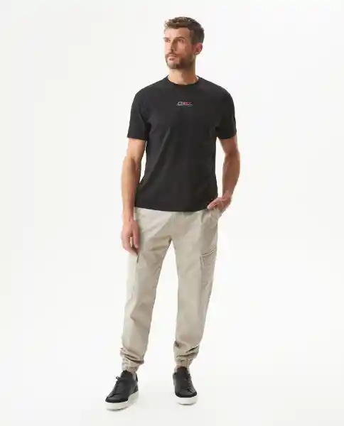 Pantalón Cargo Masculino Crudo Almidón Claro Talla 36 Chevignon