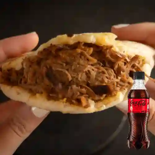 Combo Carne y Queso + Coca Cola Sin Azúcar 400 ml