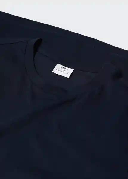 Camiseta Cherlo Navy Talla XS Hombre Mango