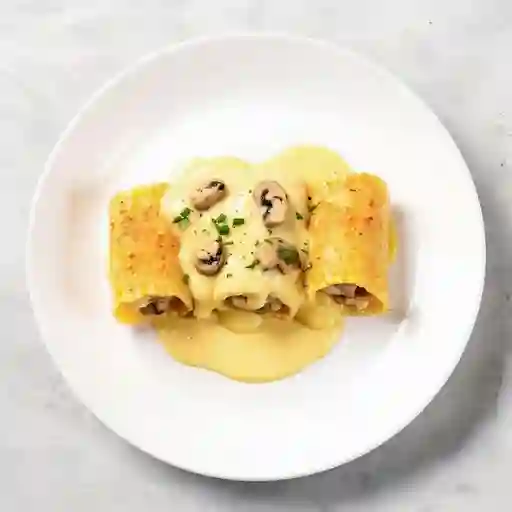 Canelones Pollo Champiñón