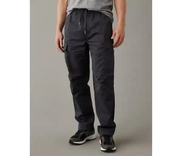 Pantalón Hombre Negro Talla MEDIUM American Eagle