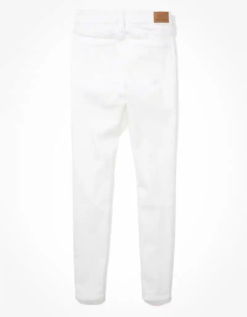 Jean High-rise Jegging Blanco Talla 0 Regular Mujer American Eagle