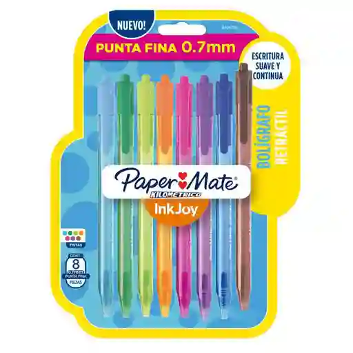 Paper Mate Bolígrafo Retráctil Punta 2166738
