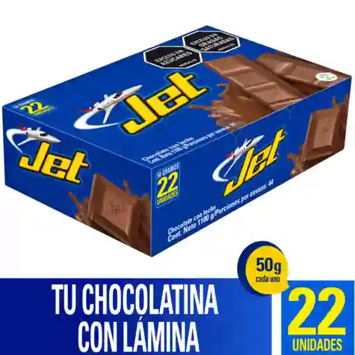 Jet Chocolate Tradicional 22 Unidades