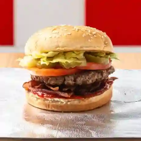 Hamburguesa una Patty con Beicon