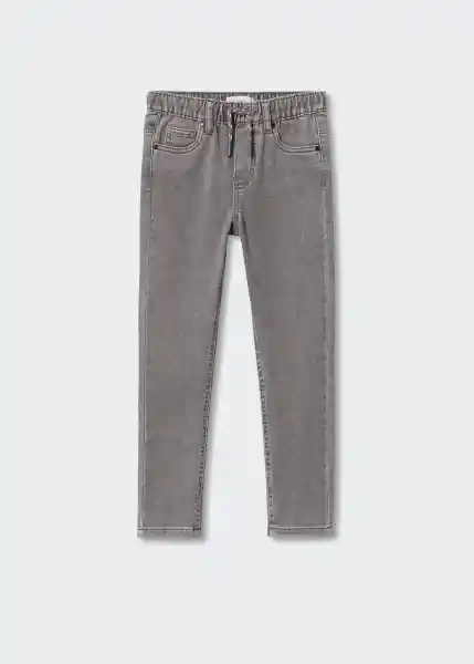 Jeans Comfy Tejano Gris Talla 08 Niños Mango