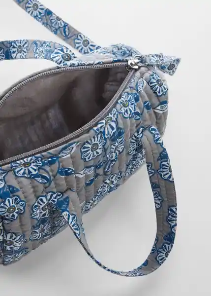Bolso P Llanes Gris Talla 99 Niñas Mango