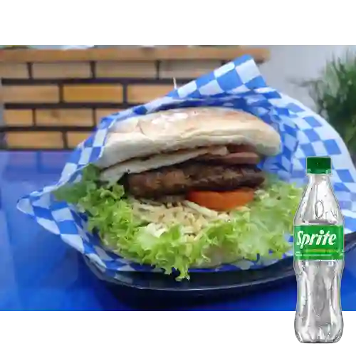Combo Burguermax Sencilla + Sprite Original 400ml