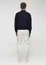 Buzo Jersey Tenp Navy Talla XL Hombre Mango