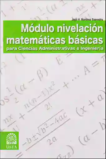Módulo Nivelación Matemáticas Básicas Para Ciencias