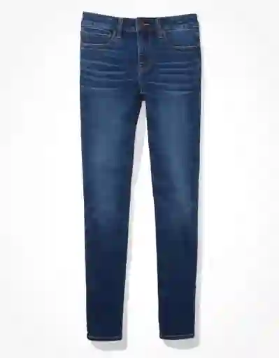 American Eagle Jean Next Level Índigo Profundo Talla 8 Regular