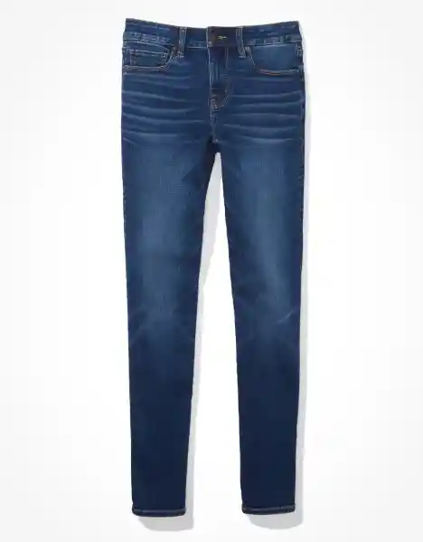American Eagle Jean Next Level Índigo Profundo Talla 8 Regular