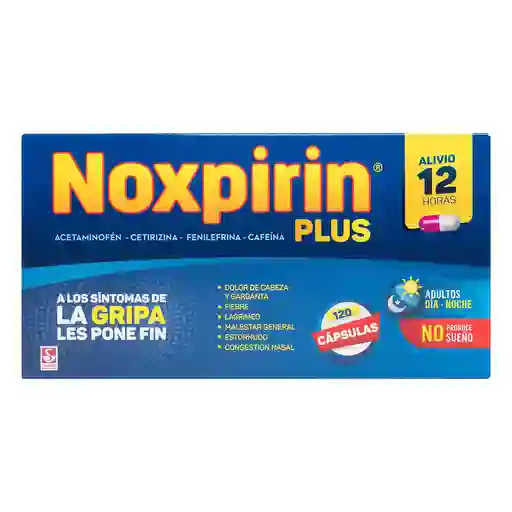 Noxpirin Labsiegfried Plus 120 Capsulas